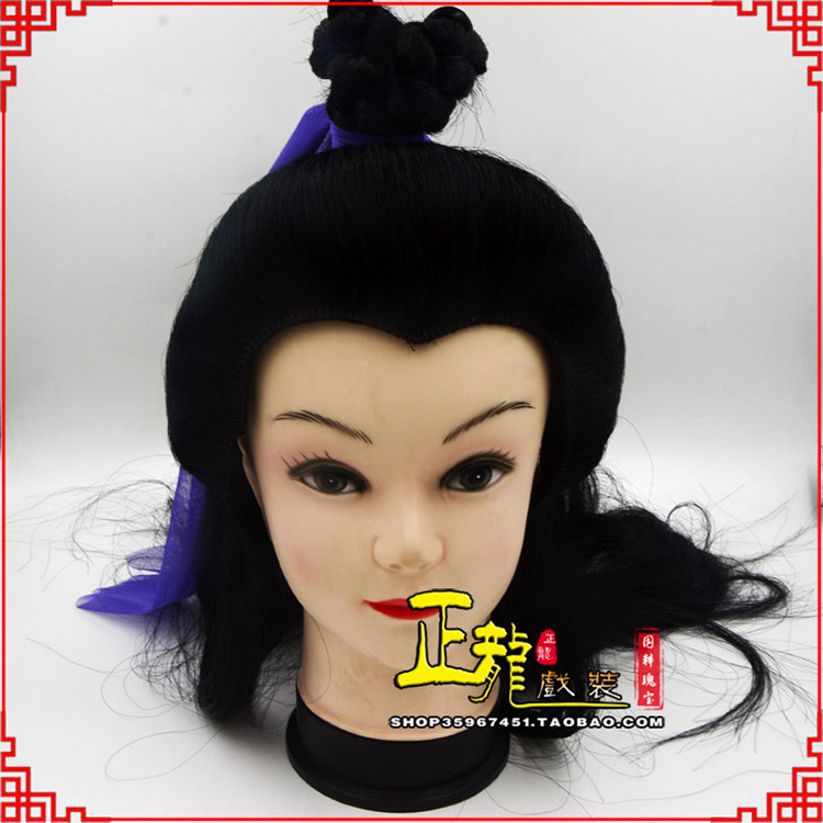 佛冈小生头套董永头套古装假发青年头套