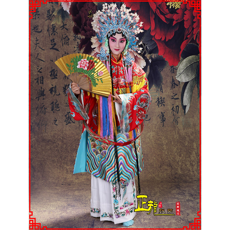 佛冈凤袍杨贵妃贵妃醉酒 软绉团凤女蟒